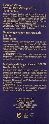 Тональная основа Estee Lauder Double Wear Stay-in-Place Makeup SPF 10