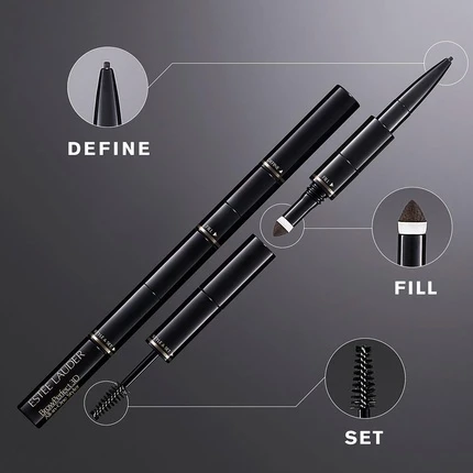 Стайлеры и палетки для бровей Estee Lauder Browperfect 3D All-In-One Styler с гелем, карандашом и пудрой для бровей