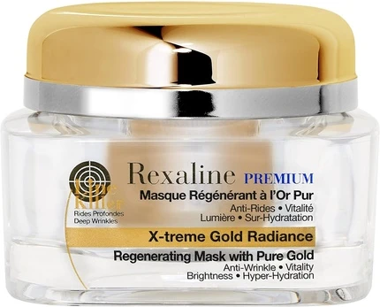 Регенерирующая маска Rexaline Premium X-Treme Gold Radiance