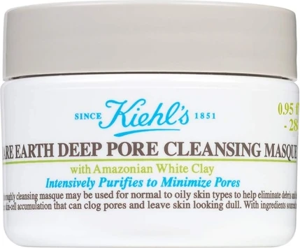 Глиняная маска Kiehl's Rare Earth Deep Pore Cleansing Amazonian White Clay Mask