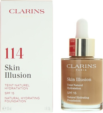 Увлажняющая тональная основа Clarins Skin Illusion SPF 15