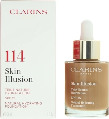 Увлажняющая тональная основа Clarins Skin Illusion SPF 15