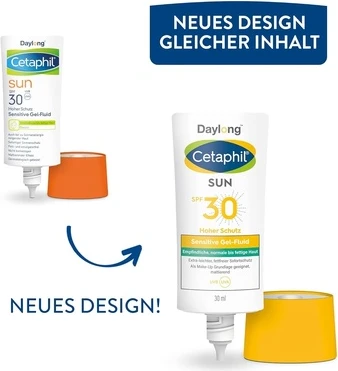 Гель-флюид Солнцезащитный крем Cetaphil Высокоэффективный Солнцезащитный крем для лица