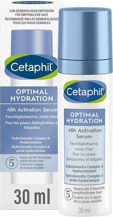 Увлажняющая сыворотка Cetaphil Optimal Hydration 48ч Активация