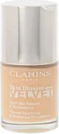 Тональная основа Clarins Skin Illusion Velvet Естественный Матирующий Увлажняющий Тональный Крем