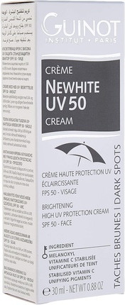 Крем Guinot Осветляющий с высоким уровнем УФ-защиты SPF 50 для лица