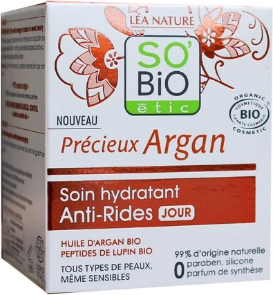 Дневной крем Sobio Etic Precious Argan