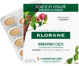 Капсулы Витамины Klorane Сила и Жизненная Энергия