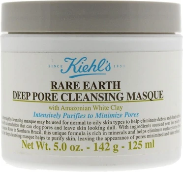 Глиняная маска Kiehl's Rare Earth Deep Pore Cleansing Mask