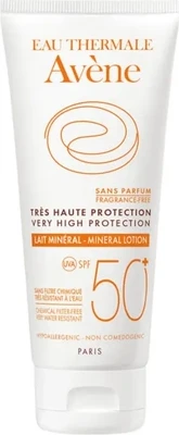 Молочко для защиты от солнца Avene Молочко Минеральное Очень Высокая Защита SPF 50