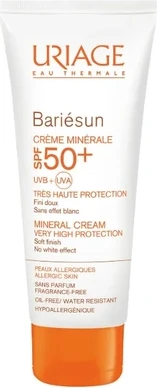 Крем Uriage Barisun Mineral Cream SPF 50 Очень высокая защита