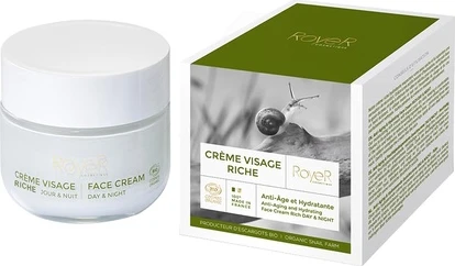 Крем для лица Royer Cosmetique с муцином улитки, насыщенный