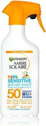 Солнцезащитный спрей Garnier Ambre Solaire Kids Sensitive Advanced