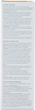 Увлажняющая сыворотка Lancaster Skin Life Hydra Serum