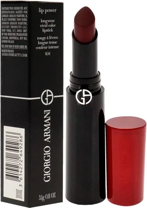 Губная помада Giorgio Armani Lip Power Longwear Vivid Color Lipstick