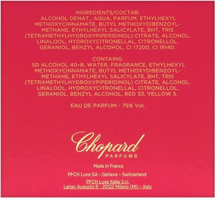 Eau De Parfum Chopard Casmir