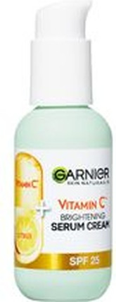 Дневной крем Garnier Осветляющий крем-сыворотка с витамином С SPF 25