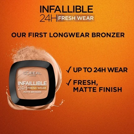 Бронзер L'Oreal Professional Infaillible 24h Fresh Wear Matte Bronzer