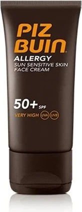 Солнцезащитный крем для лица Piz Buin Allergy Face Cream SPF 50+
