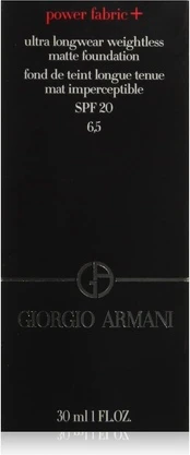 Тональная основа Foundation Giorgio Armani Power Fabric