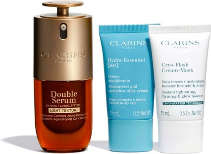 Омолаживающая сыворотка Clarins Double Serum Light Collection