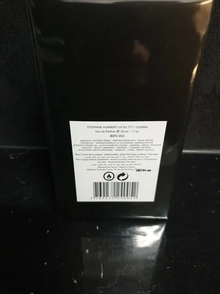 Parfum Stephane Humbert Lucas 777 Oumma