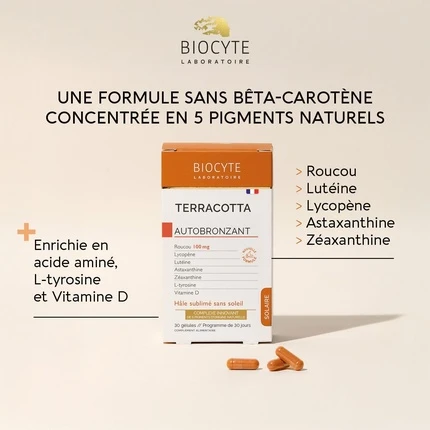 Сыворотка Biocyte Biocyte Terracotta для автозагара без бета-каротина