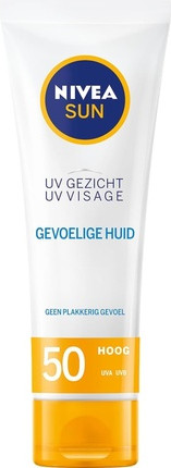 Солнцезащитный крем Nivea Sensitive Face Sun Cream SPF50+