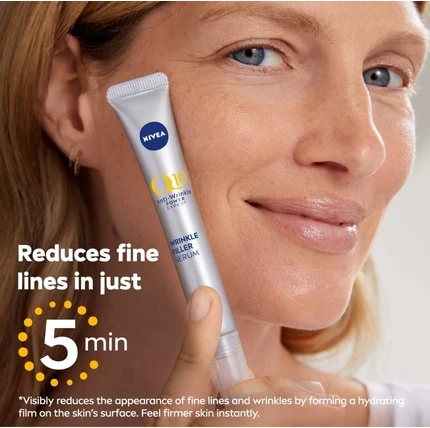 Антивозрастная сыворотка Nivea Q10 Антиморщинная сила Экспертная сыворотка-заполнитель морщин