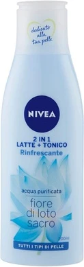Cleansing Milk Nivea Aqua 2 in 1 Cleansing Milk and Tonic
