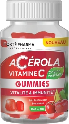 Жевательные конфеты Forté Pharma Витамин С со вкусом красных ягод