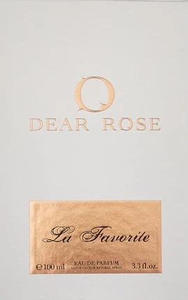 Парфюмерная вода Roos & Roos Dear Rose La Favorite