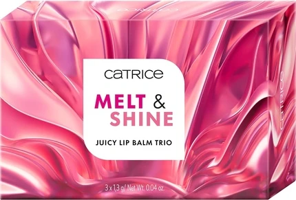 Тройной бальзам для губ Catrice Melt & Shine Juicy Lip Balm