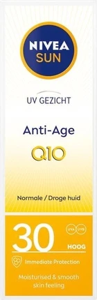 Солнцезащитный крем для лица Nivea Uv Anti-Age And Anti-Pigment SPF 30