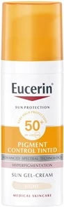 Тонирующий дневной крем Eucerin Защитный тонирующий гель для лица SPF 50 Контроль пигментации