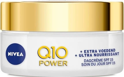 Дневной крем Nivea Q10 Power Экстра Питание Антивозрастной Дневной Крем SPF15