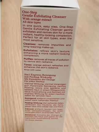 Нежный Отшелушивающий Очищающий Гель Clarins One-Step