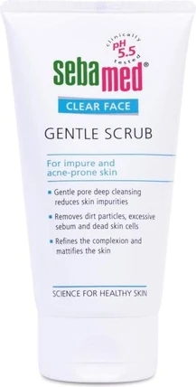 Очищающий скраб для лица Sebamed Clear Face