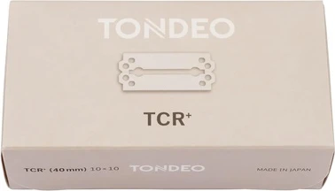 Лезвия для бритья Tondeo TCR+ из нержавеющей стали, двойные