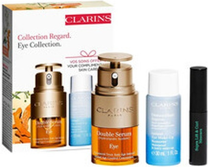 Наборы по уходу за кожей вокруг глаз Clarins Double Serum Set