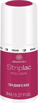 Лак для ногтей Alessandro Enriquez Striplac Peel or Soak Vegan Juan's Kiss