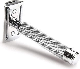 Razor Mühle TRADITIONAL R89 Двусторонняя безопасная бритва с закрытым гребнем Хром