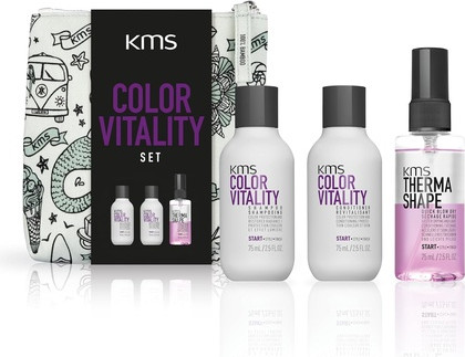 Набор для ухода за волосами KMS Color Vitality Travel Set