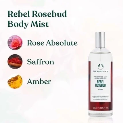 Ароматный спрей The Body Shop Rebel Rosebud