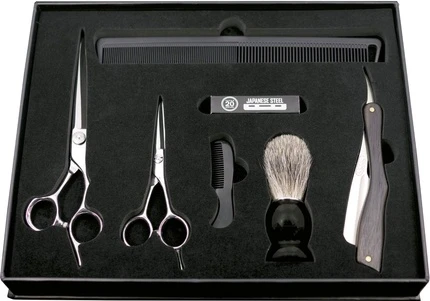 Набор для ухода за бородой E-Kwip The Gentleman Barber Box