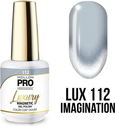 Ла́к для ногтей Mollon Pro Mol Luxury 112 Magnetic 9d Light