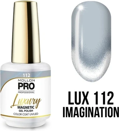 Ла́к для ногтей Mollon Pro Mol Luxury 112 Magnetic 9d Light