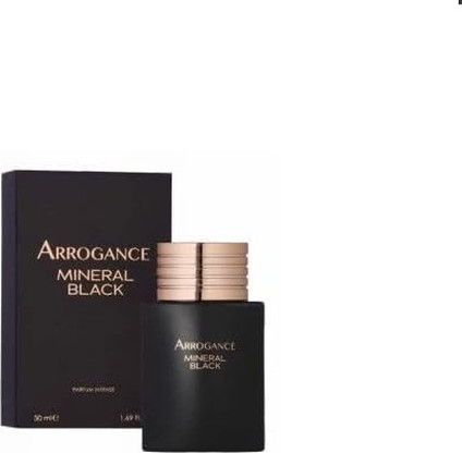 Одеколон Arrogance Mineral Black Parfum Intense Pour Homme
