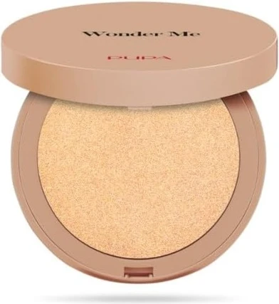 Хайлайтер Pupa Milano Wonder Me Glow Компактный Хайлайтер для Лица