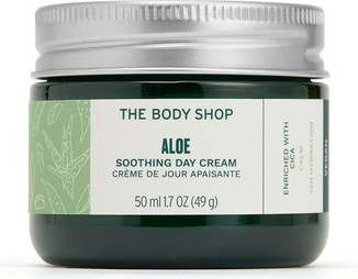 Дневной крем The Body Shop Aloe Vera Day Cream для чувствительной кожи, веганский